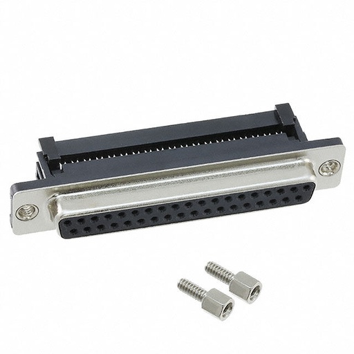 [ZCNC-410F0-37-1-00] 410F0-37-1-00, 37 Position D-Sub Receptacle, Female Sockets Connector