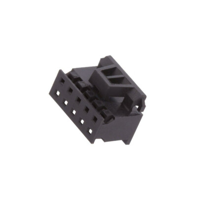 [ZAP-10073599-010LF] 10073599-010LF, Amphenol FCI Minitek® 2.00mm Active Latch Housing, 10 Position Rectangular Housing Connector Receptacle Black 0.079" (2.00mm)