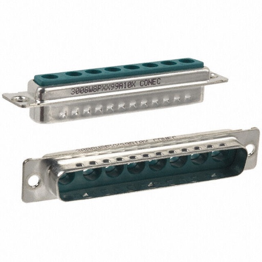 [ZAP-3008W8PXX99A10X] 3008W8PXX99A10X, Plug for Male Contacts Housing D-Sub, Combo Connector 8 (Coax or Power) Position, Amphenol CONEC