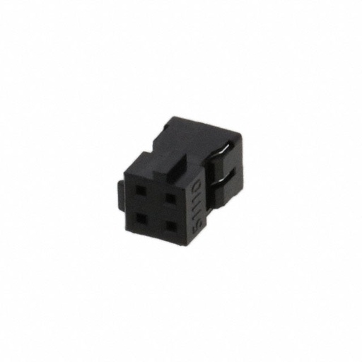 [ZMX-511100456] 51110-0456, 4 Position Rectangular Housing Connector Receptacle Black 0.079" (2.00mm)