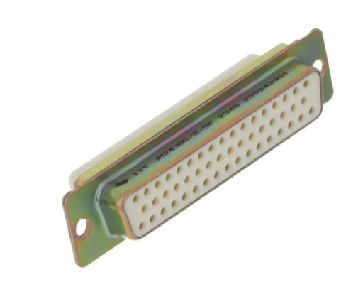 [M24308/2-5Z]  ITT / Cannon M24308/2-5Z, 50 Position D-Sub Receptacle, Female Sockets Connector