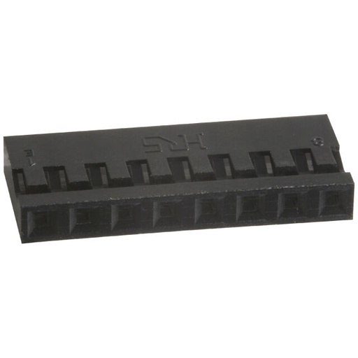 [ZHR-A4B-8S-2C] A4B-8S-2C, 8 Position Rectangular Housing Connector Receptacle Black 0.079" (2.00mm), HIROSE