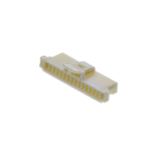 [ISS1-15-L] ISS1-15-L, 15 Position Rectangular Housing Connector Natural 0.039" (1.00mm), Samtec Inc.