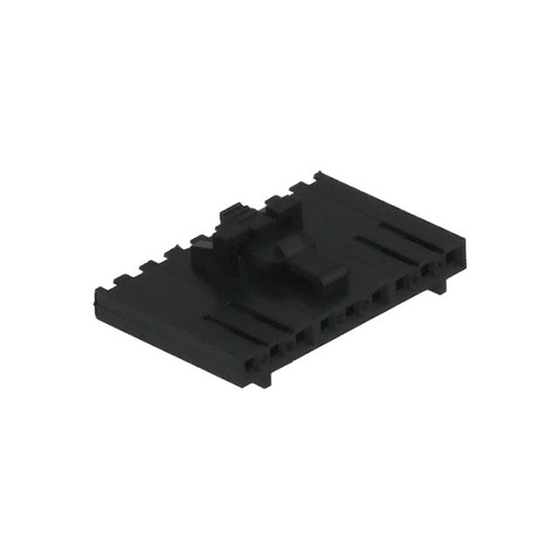 [ZMX-50-57-9409] 50-57-9409, 9 Position Rectangular Housing Connector Receptacle Black 0.100" (2.54mm), MOLEX